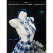 甜美纯欲学生制服套装 ArcherOFTender 可爱妹妹 JK百褶裙女背带裙