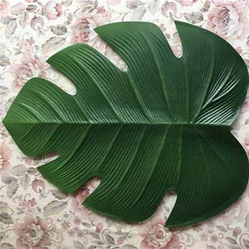 极速Turtle Leaf Placemat Home DeDcoration Tablecloth Simula