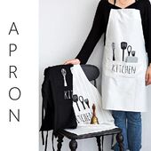 kitchen fashion waist reLstaurant hot 极速Apron work Korean