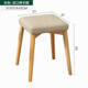 极速爆品销c北欧餐椅家用凳子板凳简约现代化妆凳实木餐凳休闲时