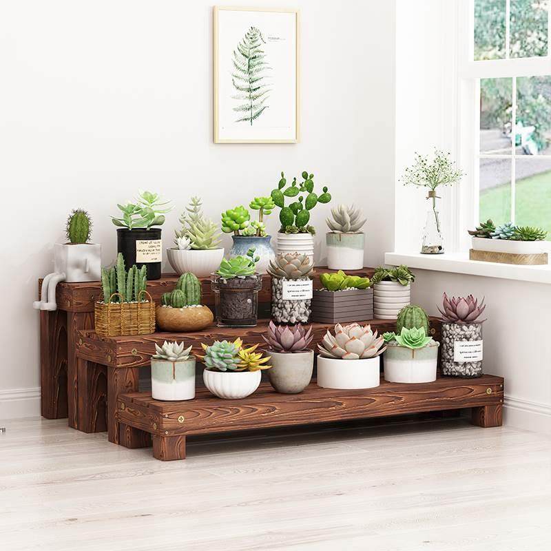 极速梯花架多202149盆层碳防腐B化实木阳台置物架花棚景架台阶花,鲜花速递/花卉仿真/绿植园艺,花架,淘宝优惠券,粉丝福利购,淘宝优惠卷