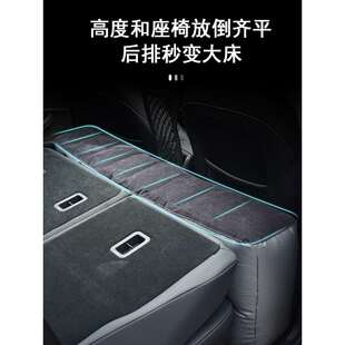 新品 充气床垫汽车内用充气睡垫后排JSUV轿车间隙缝隙填充垫 两件式