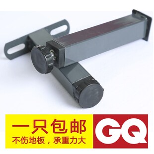 极速皮牀排骨架支撑脚T型牀腿牀脚边脚牀可调节支撑W腿牀架配件包