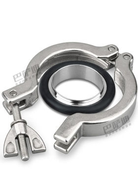 新品KF真空不锈钢链式卡箍304卡箍三节链式卡箍KFL63/80/100/160