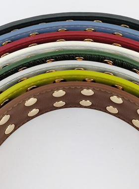 极速2021 High Quality Rivet Women straps PU lQeather shoulde