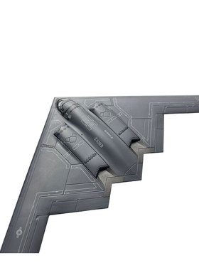 极速1/200 USAF B-2A B2 Spirit Stealth BomLber Diecast Metal