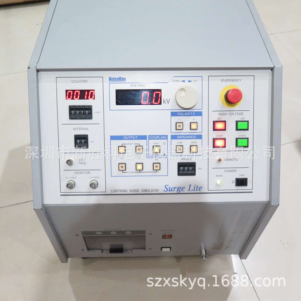 Noiseken LSS-6010雷击浪涌发生器