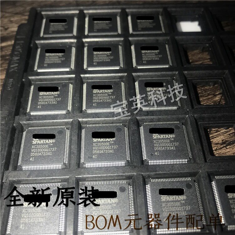 XC3S500E-4VQ100I FPGA系列控制器 IC芯片 QFP100 可编程逻辑器