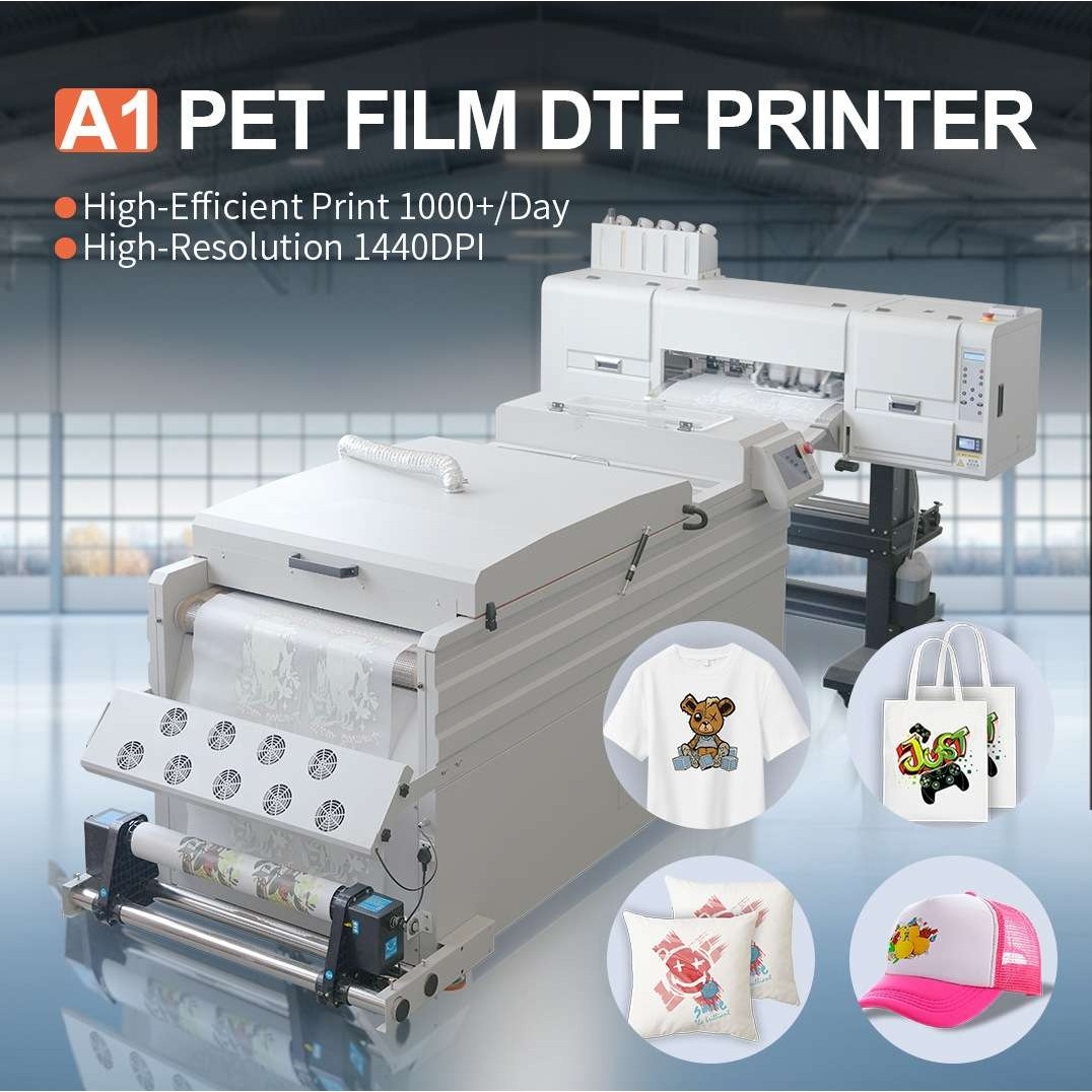 dtf A1白墨烫画机60cm数码彩印T恤短袖印花烫图烫画打印机器