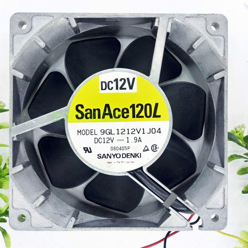 山洋铝壳耐高温摩托改装暴力风扇12038 12V 1.9A 9GL1212V1J03/04