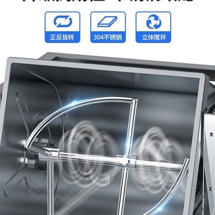 25公斤全自动揉面打面机不锈钢新型活面 极速和面机商用5 j10