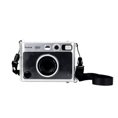 速发富士拍立得minievo保护套透明保护壳相机包钢化膜一次成像复