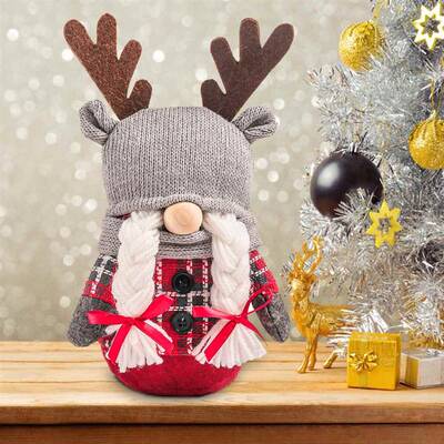 新品Y?lba?? dekoru crce bebek pelu? oyuncaklar Elk ?a