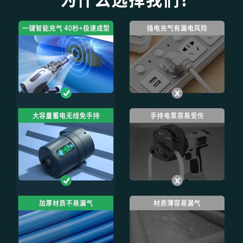 新品家庭版游泳池简易泳池家用室外夏H天宝宝玩水池冲气游池庭院