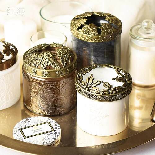 新品香薰蜡烛聪明盖聚热防挂壁适合扬I基祖马龙diptyque
