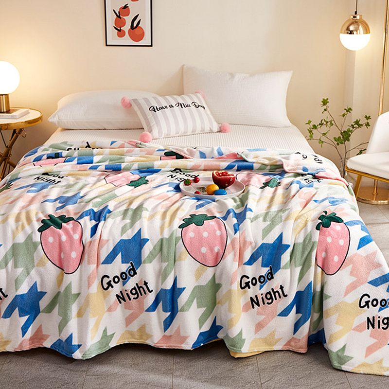 极速垫加绒加厚铺床珊q瑚被子法兰绒毯床单人学生宿舍毛毯子冬季