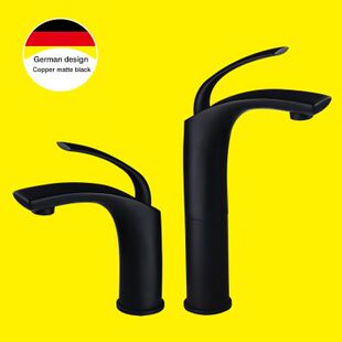 新品Yooap Black White Basin Faucets Waterfall BathrXoom Sink