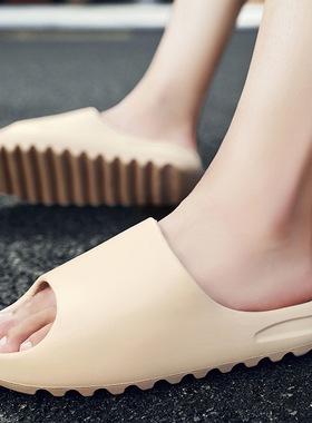 极速Mens Slides Slippers BeacAh Flip Flops Man Clappers Ind