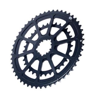 极速公路车双盘大齿盘中空一体双层大齿盘50 28T铝 3H4T