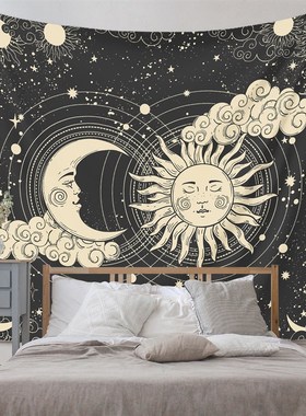 极速Home Month Tapestry Background Cloth HangingT Cloth Back