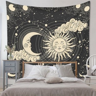 极速Home Month Tapestry Background Cloth HangingT Cloth Back