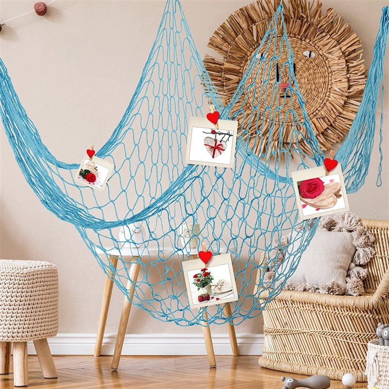 极速Fish Net Decorations Mewrmaid Under The Sea Party DIY Oc