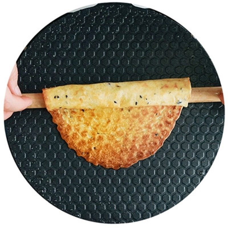 极速蛋卷模具铸铁蛋卷锅脆皮家用燃气商用手工薄R脆烤盘模具做蛋