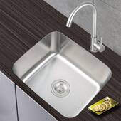 极速304不锈钢水槽单水槽套餐 厨房洗菜盆小号洗手碗池.阳台下洗