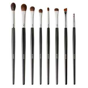 极速沧州眼部化妆刷眼影刷套装三件套H软毛动物毛晕染细节眼线美