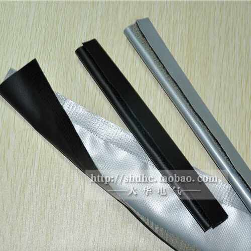 新品。WPC-100/FMT-25束径5mm2粘式结束M带保护带 魔术贴黑灰双面