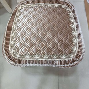 极速欧式 餐椅垫毛绒通用椅E子垫椅垫秋冬座垫防滑无绑带 加厚冬季