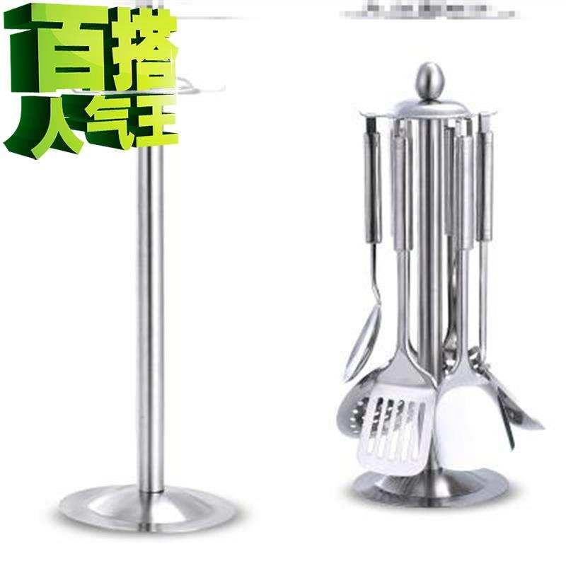 极速304不锈钢锅铲汤勺漏勺家用厨具一体长柄炒菜铲X子炒勺铁菜铲