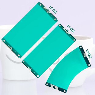 极速6Pcs 3D Vajcuum Heat Transfer Cup Holder 11Oz/12Oz/15Oz