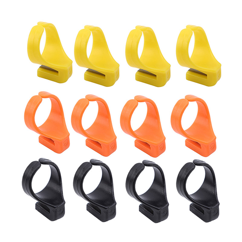 极速12PCSd/Lot ABS Finger Knife Ring Sewing Thimble Thread