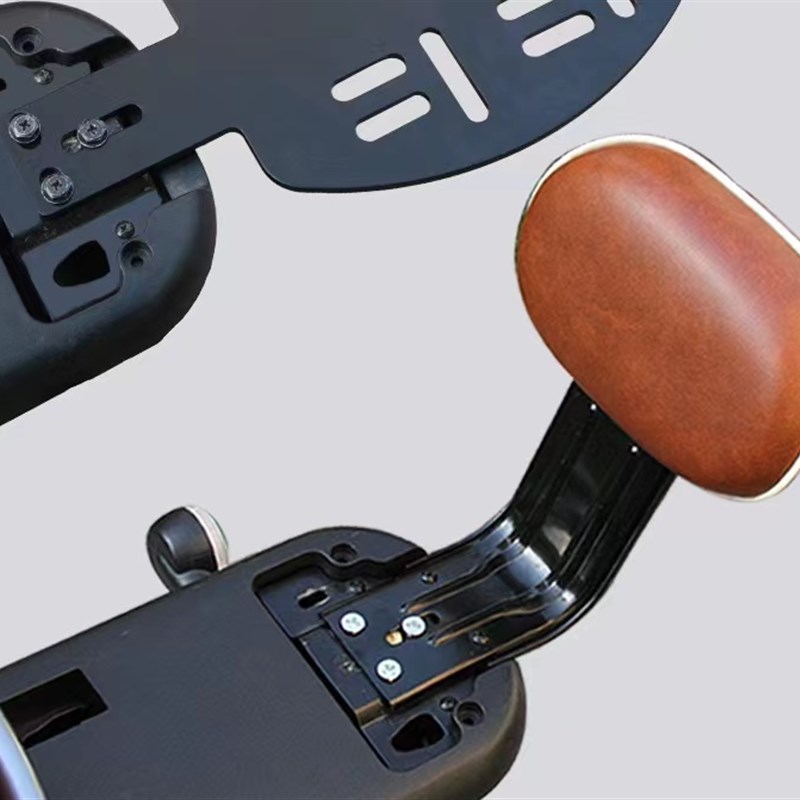 极速电瓶车后尾箱安装q支架国标车通用货架电动自行车小型电动车