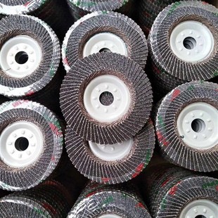 极速不锈钢百叶片100百叶轮打磨片加厚磨光片抛Q光片60木工砂纸抛