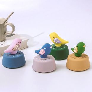 极速Mechanical Kitchen Timers Wind-up RotatQable Cute Bird