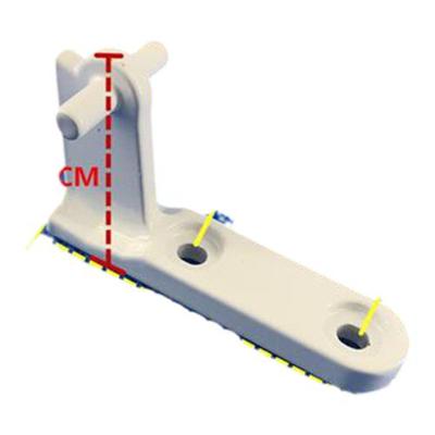 极速适用于美菱冰箱中门铰链w合页门轴铰链门柱通用美菱冰箱配件