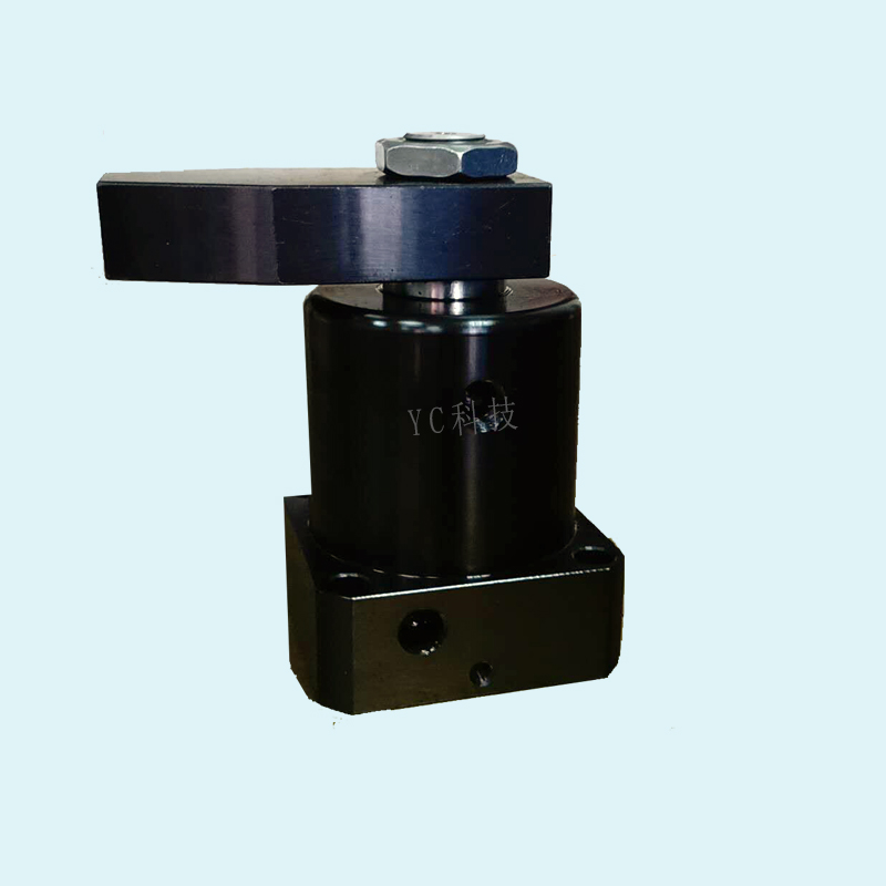 极速HSC CHjS接管配管油压转角缸旋转法兰油缸液压缸工装夹具