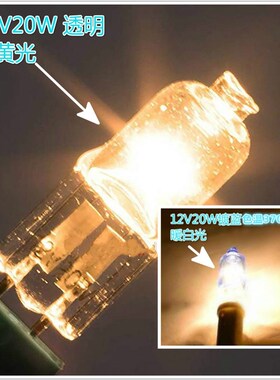 极速10支 dg4 halogen  bulb卤素灯泡香薰灯12v20w灯泡水晶灯珠卤