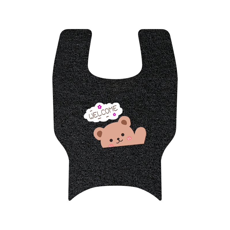 极速适用于九号B90电m动车脚垫B系B40/B30c/B110P脚踏垫卡通防水