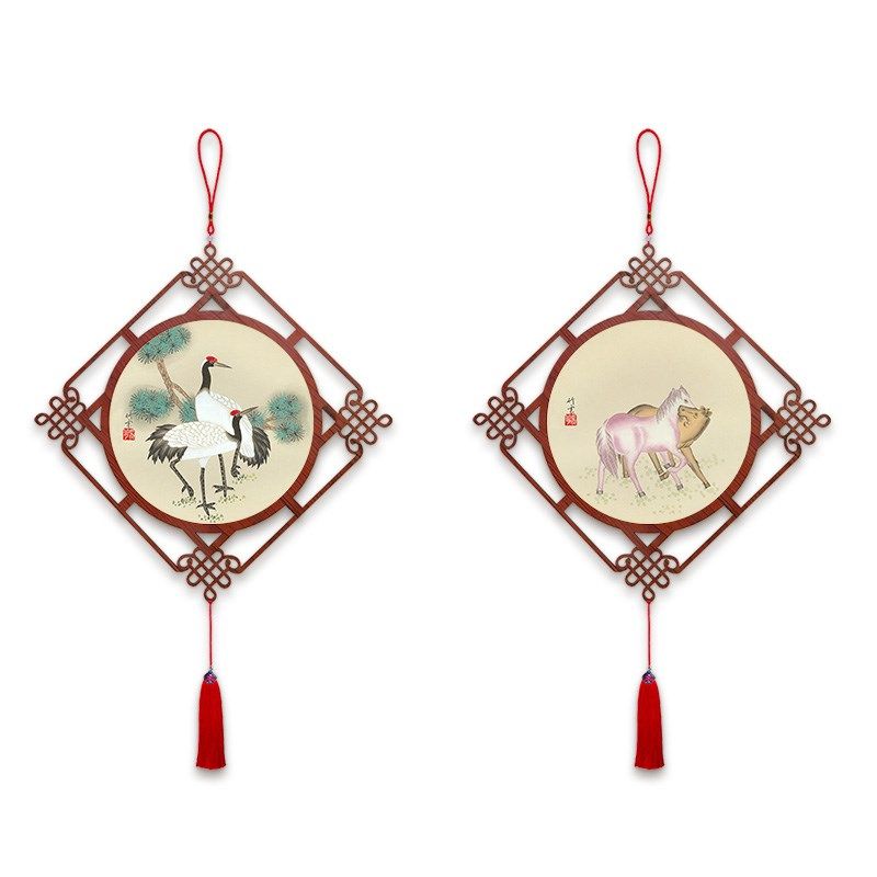 新品中国结大号入户门口装饰挂件书房餐厅K仙鹤装饰画客厅过道花,特色手工艺,中国结,淘宝优惠券,粉丝福利购,淘宝优惠卷