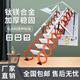 家用折叠升降加厚拉伸顶装 室内隐形楼梯阁楼伸缩楼梯定制 别墅覆式