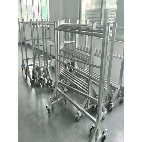 挂线架镀锌带轮数据线线束线材可移动多功能挂线货架