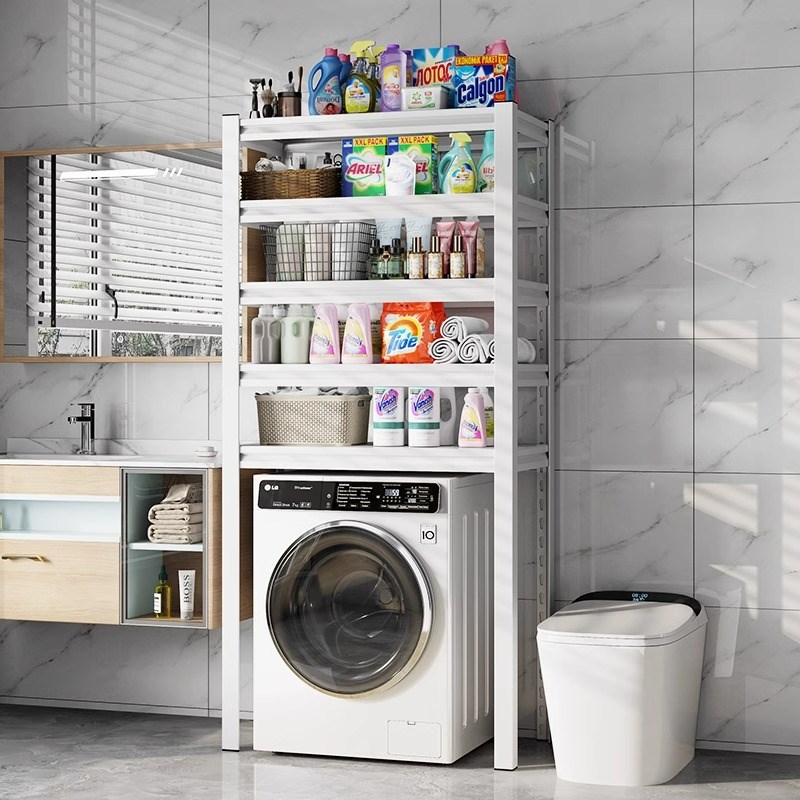 书架下空式扫地机器人置物架收纳架子客厅阳台储物高脚架货架