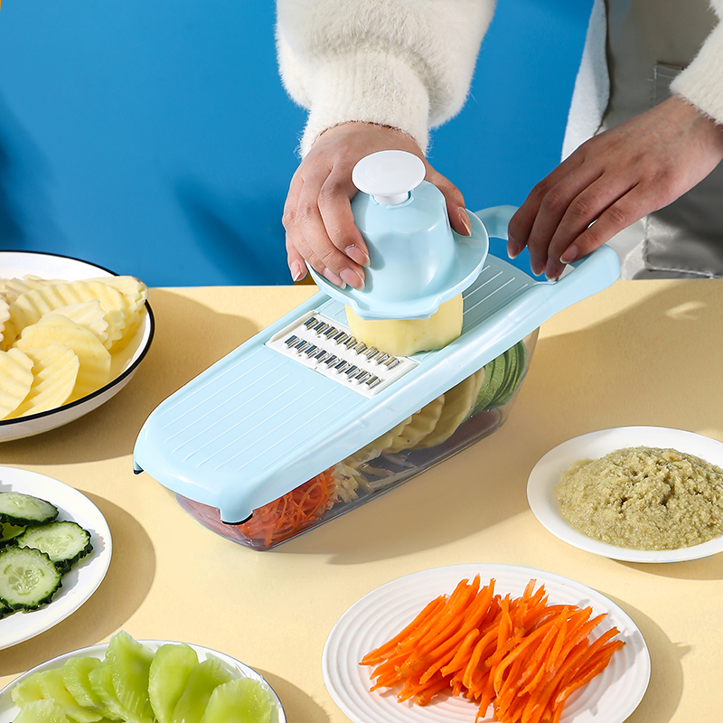 速发土豆丝房器家用擦神多功能厨丝器切片刨丝器萝卜刮削粗刨切菜