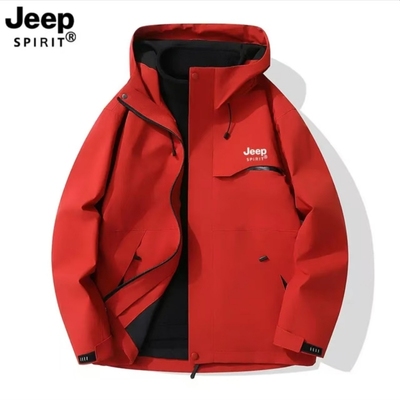 JEEP冲锋衣男款2025新款春秋