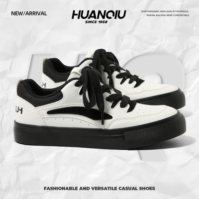 环球厚底面包鞋男款2025新款