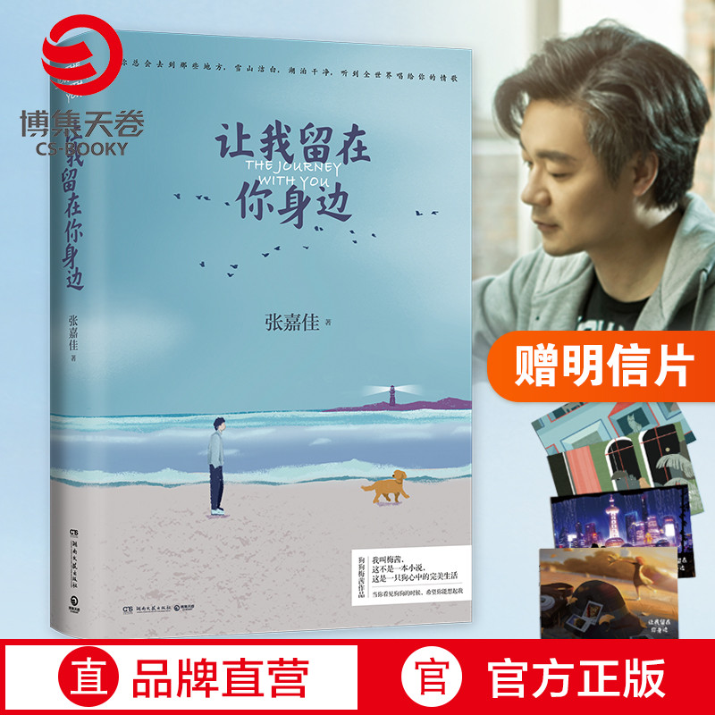 【赠明信片】让我留在你身边 张嘉佳2020年修订增补版 爱情情感小说青春文学书籍热卖书  睡前暖心故事集 云边有个小卖部