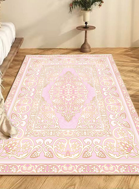 水晶绒复古民族风家用祈祷地毯加厚茶几客厅衣帽间卧室prayer mat